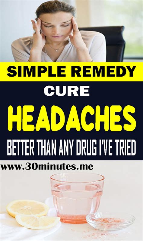 I Would Have Never Thought But Simple Remedy Cures Headaches Better