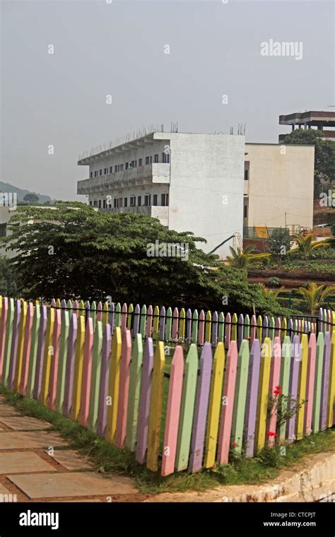 Primary School Campus Pune Maharashtra India Stock Photo Alamy