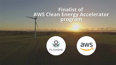 Flexidao Wins Aws Clean Energy Accelerator Program News Flexidao