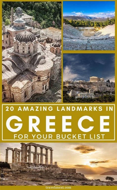 20 Famous Greek Landmarks Greece Ancient Olympia Greece Travel