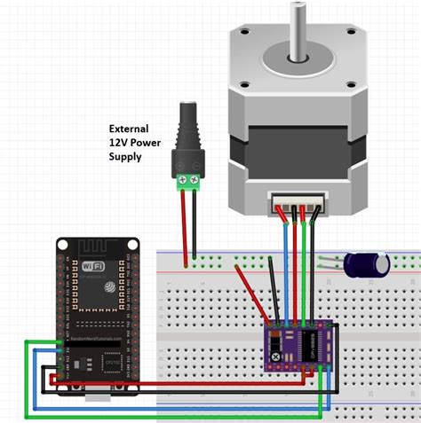 Control Stepper Motor With Drv8825 Driver Module And Esp32