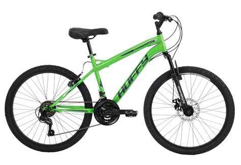 Huffy 24 Inch Nighthawk Boys Mountain Bike For Men Neon Green