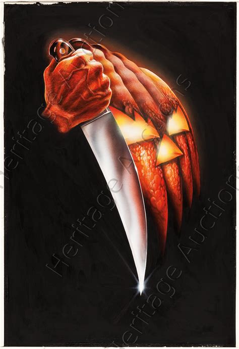 Halloween is a 1978 american independent horror movie starring donald pleasance as dr. Original Poster Art from Carpenter's HALLOWEEN Up For ...