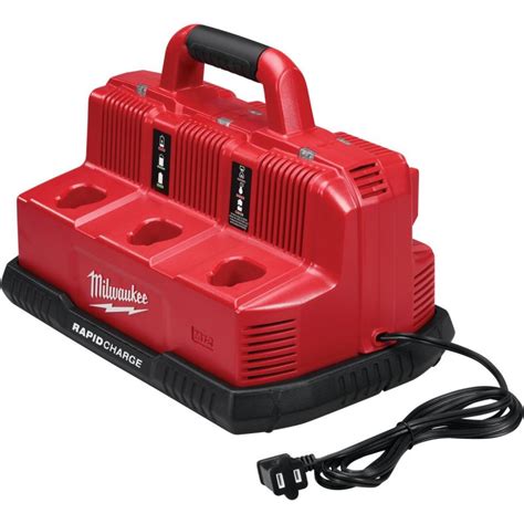 Buy Milwaukee M18m12 Li Ion Rapid Charger Battery Charger Station