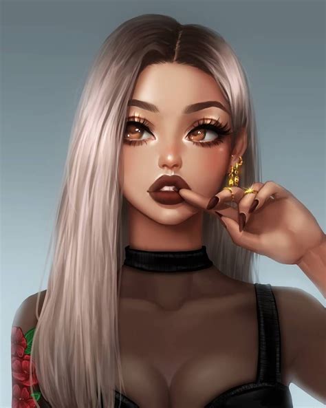 Portrait Commission By Renaillusion On Deviantart Black Girl Magic Art Digital Art Girl