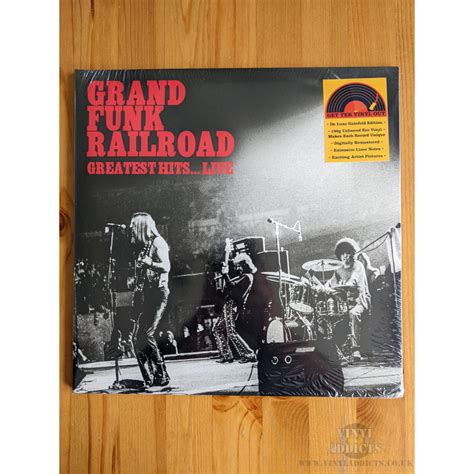 Grand Funk Railroad Greatest Hits Live Lp Vinyl Vinyl Addicts