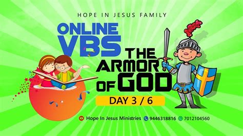 Day 3 Vbs Virtual Bible School Highlights Hope In Jesus