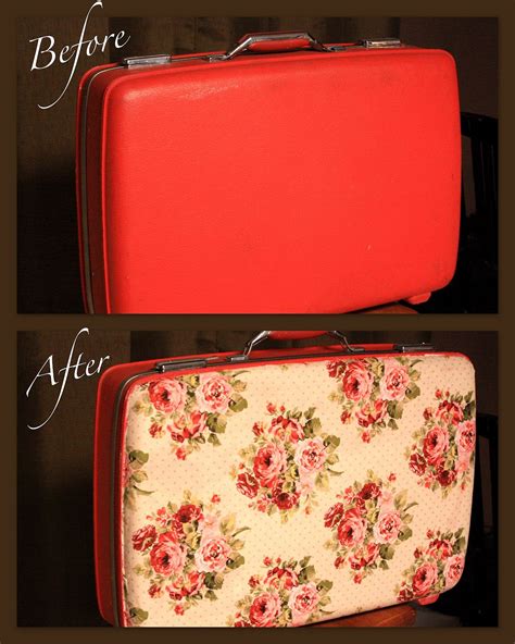 Pin by Maggie Tammark on DIY Projects | Suitcase decor, Painted