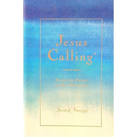 Jesus Calling Enjoying Peace In His Presence Used Paperback Sarah