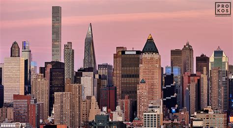 New York City Skylines Framed Photographs By Andrew Prokos