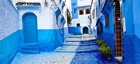 A Chefchaouen In Marocco Ci Si Sente In Un Mondo Dipinto Di Blu