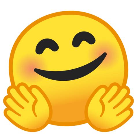 🤗 Gesicht Mit Umarmenden Händen Emoji Umarmungs Emoji