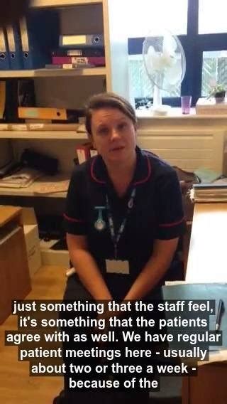 Ward Manager And Royal Blackburn Hospital Shares Her Thoughts On Advocacy We Work Alongside