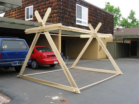 Framework For The Last Modified Viking A Frame Tent Used Poplar For