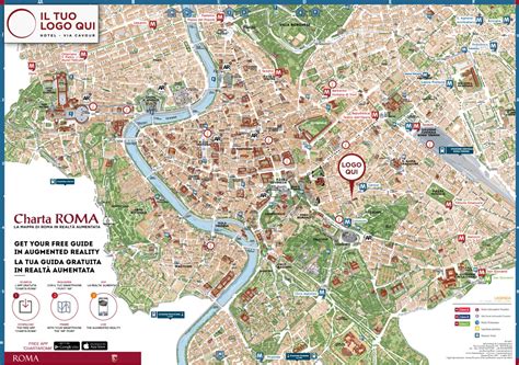 Le Nostre Mappe Charta Roma Mappe Di Roma Personalizzate
