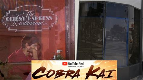 Cobra kai is a television series that premiered on may 2nd 2018 on youtube red, later renamed youtube originals. Karate Kid - Cobra Kai Original Restaurant Location #10 in ...