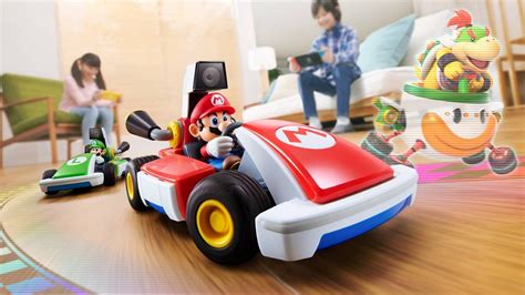 How to play mario kart with friends. Mario Kart Live Home Circuit toys let you build a physical ...