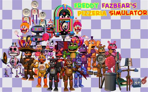 Freddy Fazbears Pizzeria Simulator Poster By Domobfdi On Deviantart