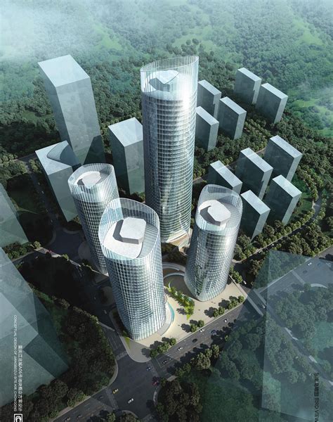 Gallery Of Chongqing Business Center Proposal United Design Group 21
