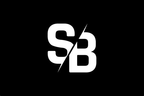 Monogram Sb Logo Design Graphic By Greenlines Studios · Creative