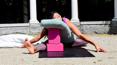 Restorative Poses Using Bolsters Restorative Yoga Pillow Cheap Online