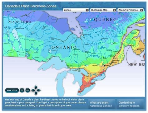 Know Your Zone | canadian plant hardiness zones | Plant hardiness zone ...
