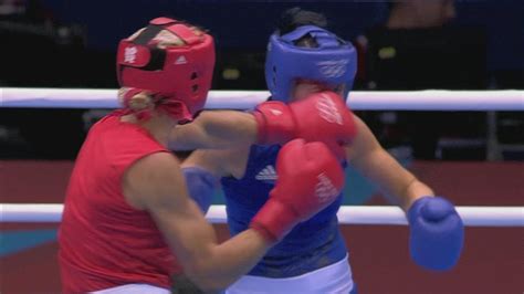 Womens Boxing Middle 75kg Round Of 16 Full Bouts London 2012