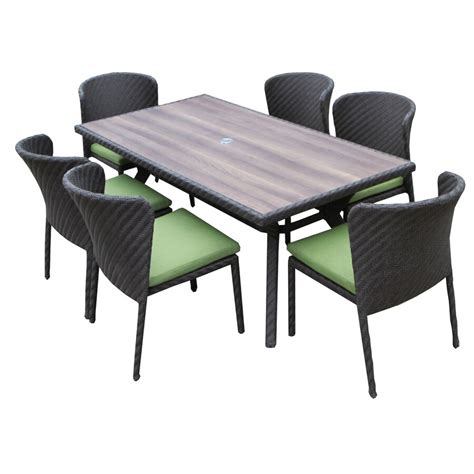 On the other hand, your patio furniture has to be the best in quality. Shop AE Outdoor Elaine 7-Piece Gray Composite Material ...