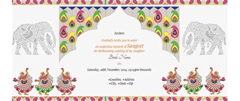 Invitation creator online crello make your own invitations completely free create.free invitation maker online. Blank Mehndi Invitation Template - wording for mehndi ...
