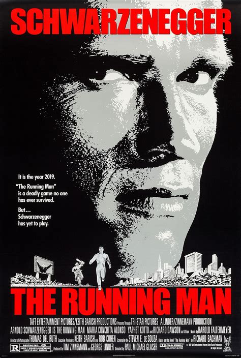 The Running Man 1 Of 5 Mega Sized Movie Poster Image Imp Awards