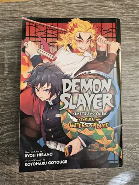 Demon Slayer Manga Book Vol 12456 Stories Of Water And Flame Kimetsu