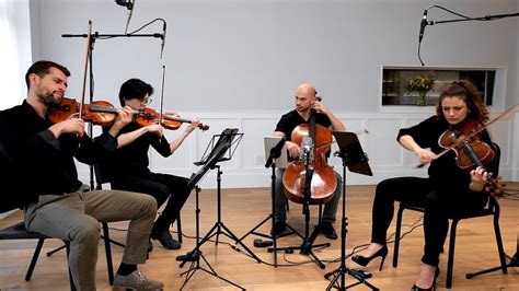 Dover Quartet Mendelssohn String Quartet No 2 Mvt 1 Youtube