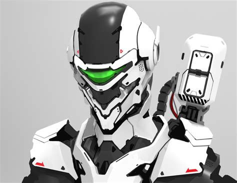 Artstation Robot Head Sketch 7 Aaron De Leon🤖 Cyberpunk Character