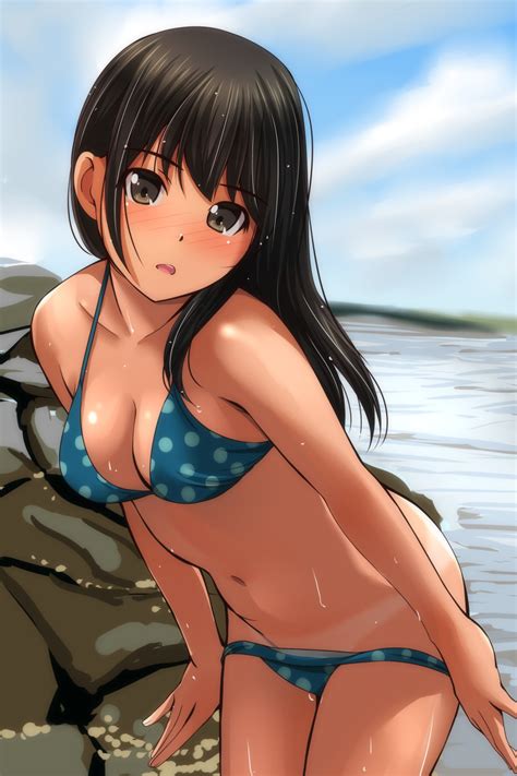 Matsunaga Kouyou Original Tan Background Absurdres Highres Nude Hot