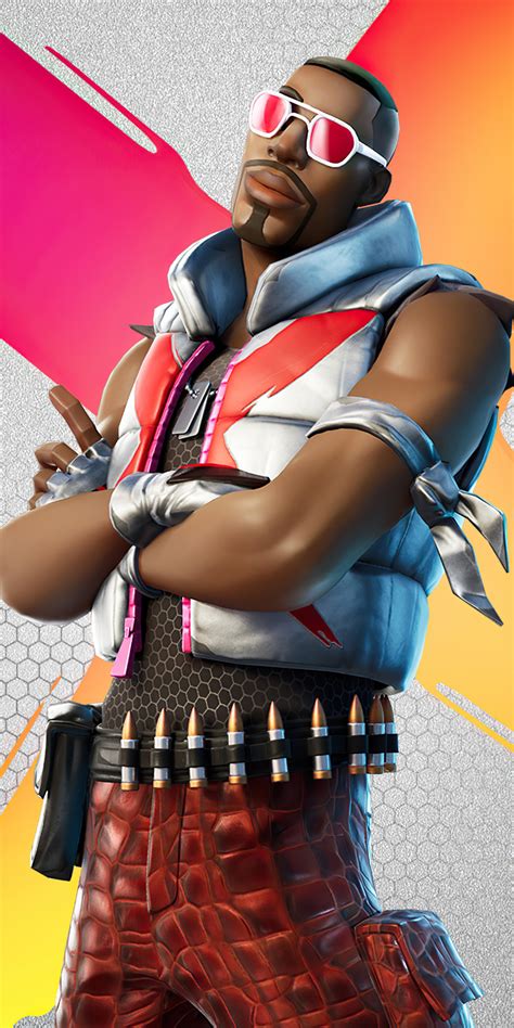 1080x2160 Fortnite Wild Gunner Outfit 4k One Plus 5thonor 7xhonor