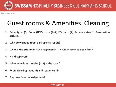 We are off to the hotel colonial in 24 days (but who's counting, right?) and i have been watching the reviews. Accomodation operations. Venues cleaning. Reporting. Other ...