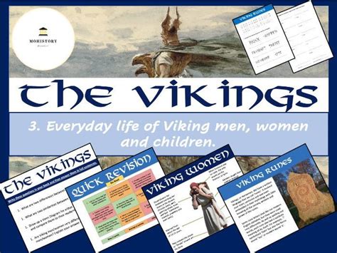 Vikings 3 Everyday Life Of Viking Men Women And Children