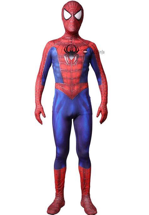 Ultimate Spider Man Costume Replica Front View Ultimate Spiderman