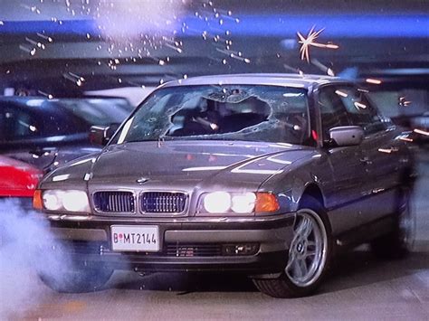 The car can be driven by a stunt driver from the rear seats; 007 TRAVELERS: 007 Vehicle: BMW 750iL / Tomorrow Never Dies (1997)