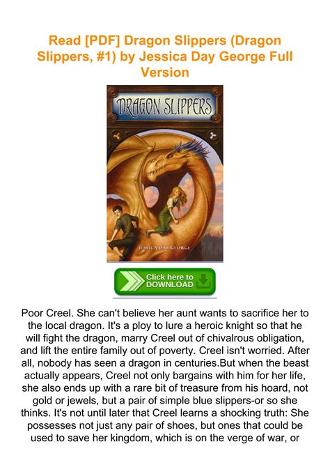 Read Pdf Dragon Slippers Dragon Slippers 1 By Jessica Day George