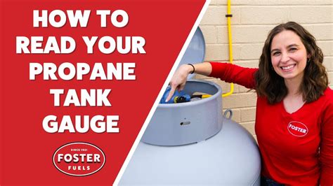 How To Read Your Propane Tank Gauge Foster Fuels Youtube