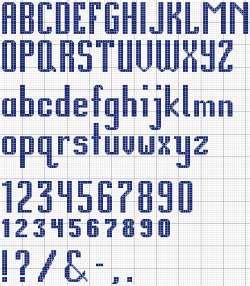 Alphabet cross pattern stitch crochet, carving, patterns. Alphabet 12 Cross Stitch Design and Chart