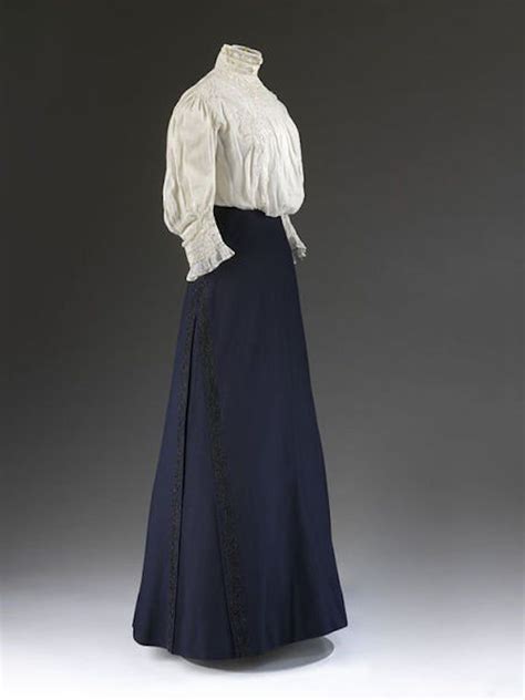 1900s Womens Fashion Typical Day Outfit 1908 Vanda Museum Edwardian