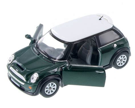 Mini Cooper S Hard Top Green Kinsmart 5059sd 128 Scale Diecast