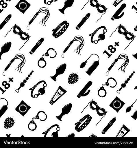 Sex Seamless Pattern Royalty Free Vector Image