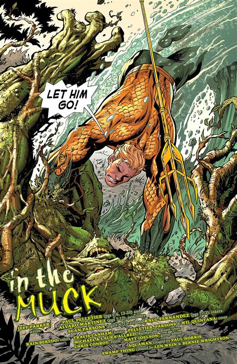 Jeff Parker Returns To Aquaman At Dc Comics For A Drop