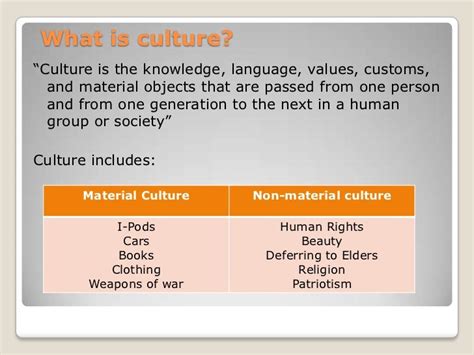 Sociology Of Culture