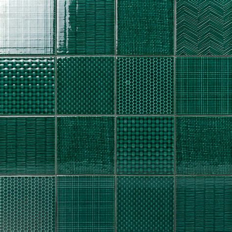 Ivy Hill Tile Oakland Decor Dark Green 6 In X 6 In 7mm Matte