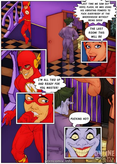 Flash In Bawdy House Justice League Porn Cartoon Comics