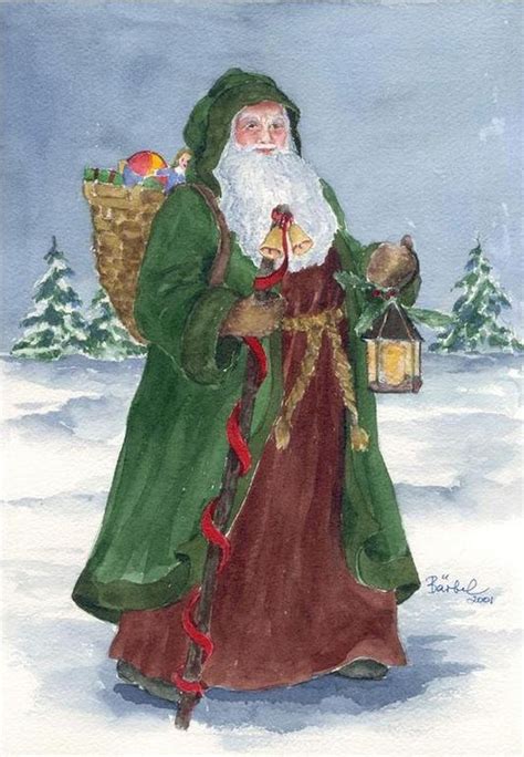 Old World Santa Claus Index Of Pics24122013 Christmas Paintings